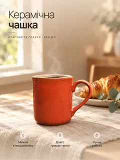 Керамічна чашка
